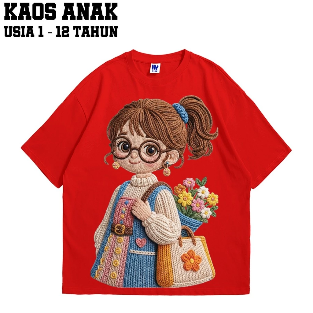 Kaos Anak Merah